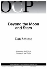 Beyond the Moon and Stars SAB choral sheet music cover